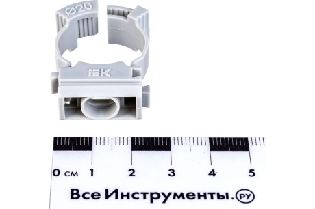 Купить Держатель хомутный для труб CFC20 d20 ИЕК CTA10MP-CFC20-K41-100 фото №4