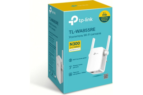 Купить Усилитель беспроводного сигнала TP-LINK TL-WA855RE 300Mbps  2 антенны фото №3